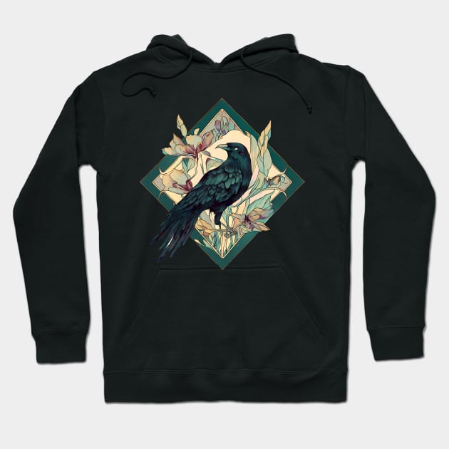 Raven Hoodie by Once Upon A Tee